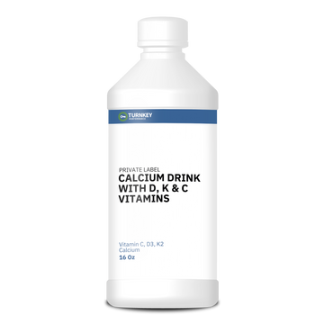 Turnkey Calcium Drink with D, K & C Vitamins