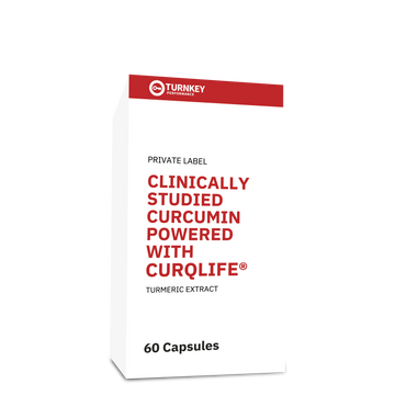 Turnkey Clinically Studied Curcumin powered with CurQLife®